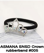 ASMAMA SNSD Crown rubberband #005